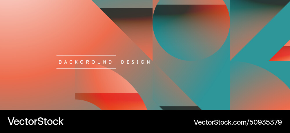 Simple geometric forms - dynamic Simple geometric forms - dynamic Vector Image