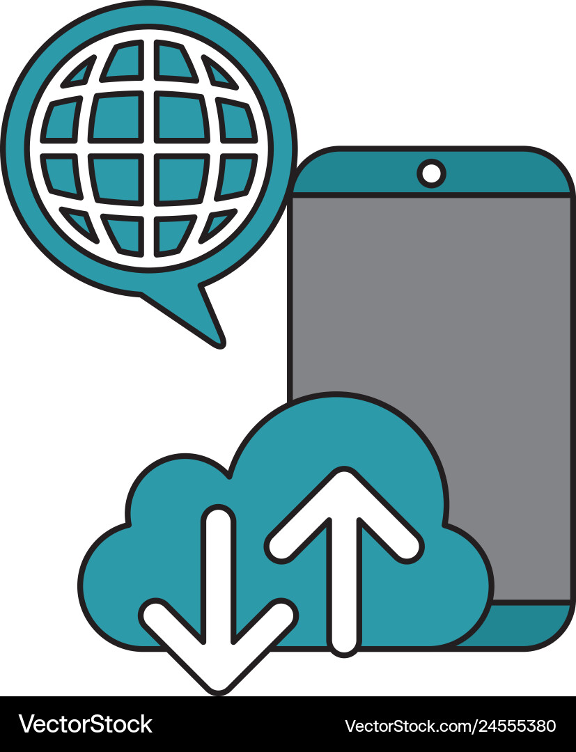 Security data technology Vector Image