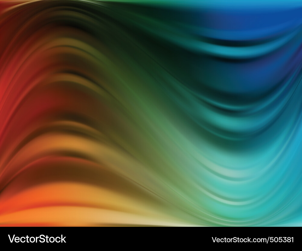 Luminous Dynamic Wave Background vector image