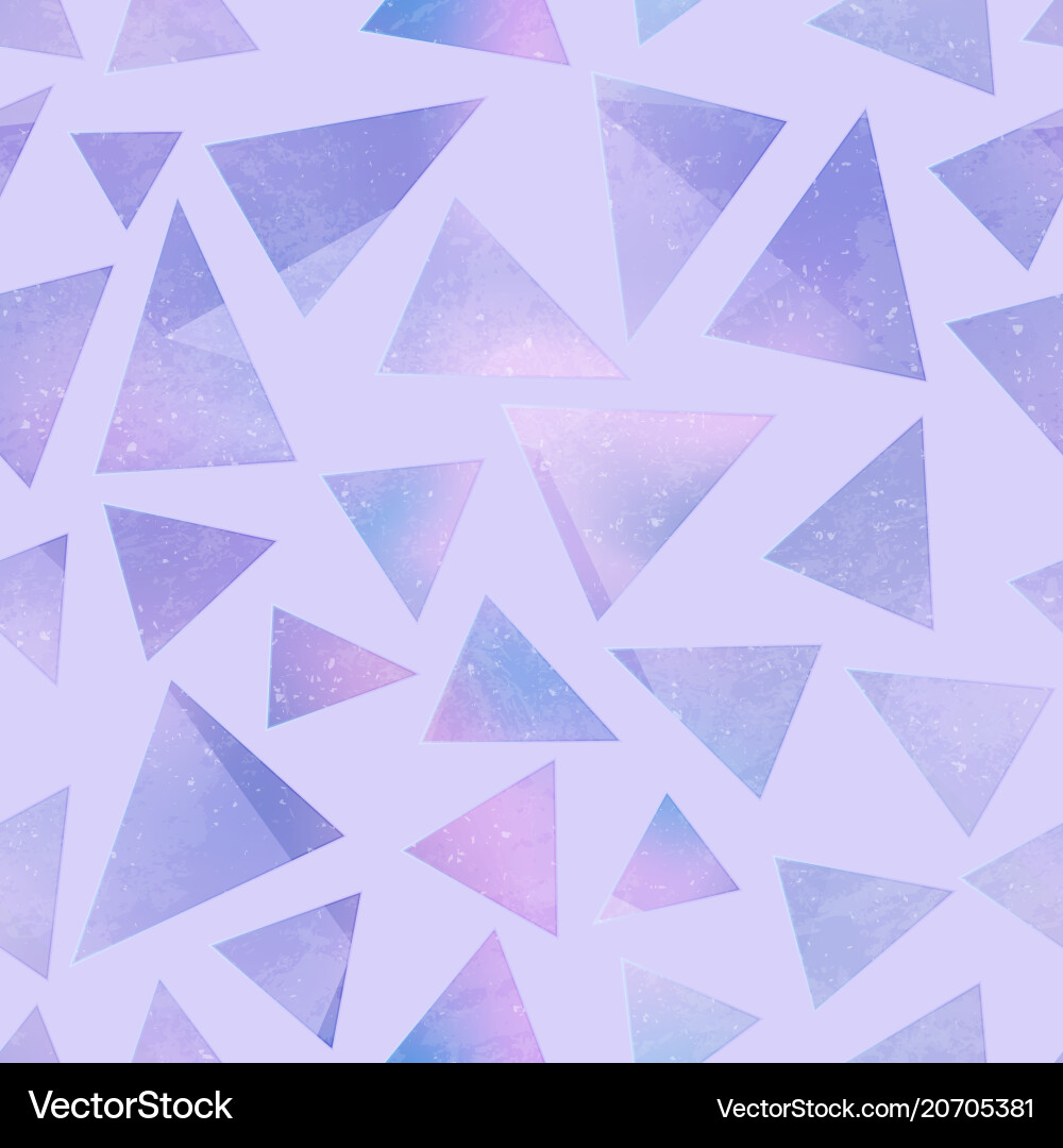 Purple color triangle seamless pattern Purple color triangle seamless pattern vector image