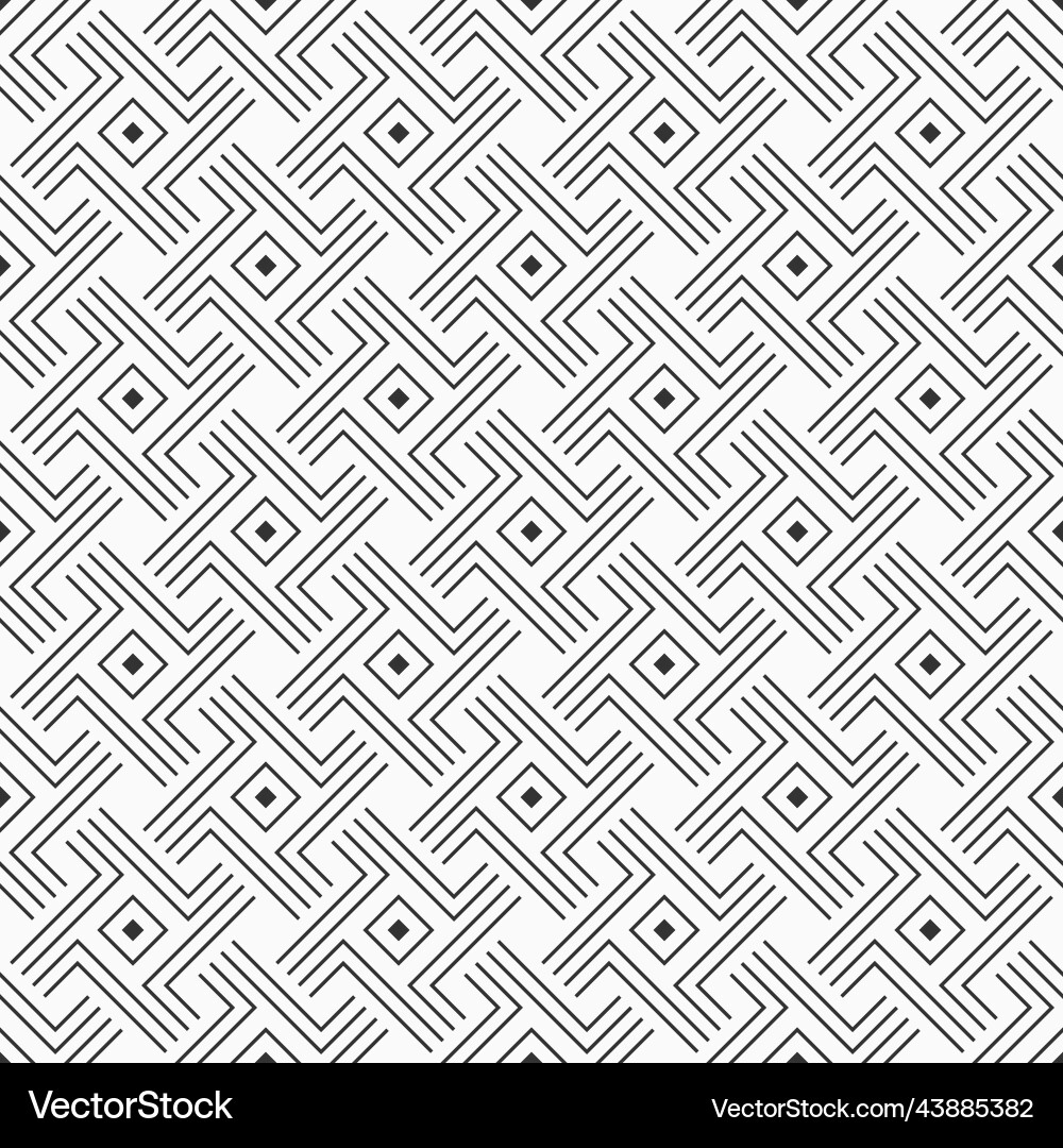 Abstract seamless pattern repeating geometric Vector Image