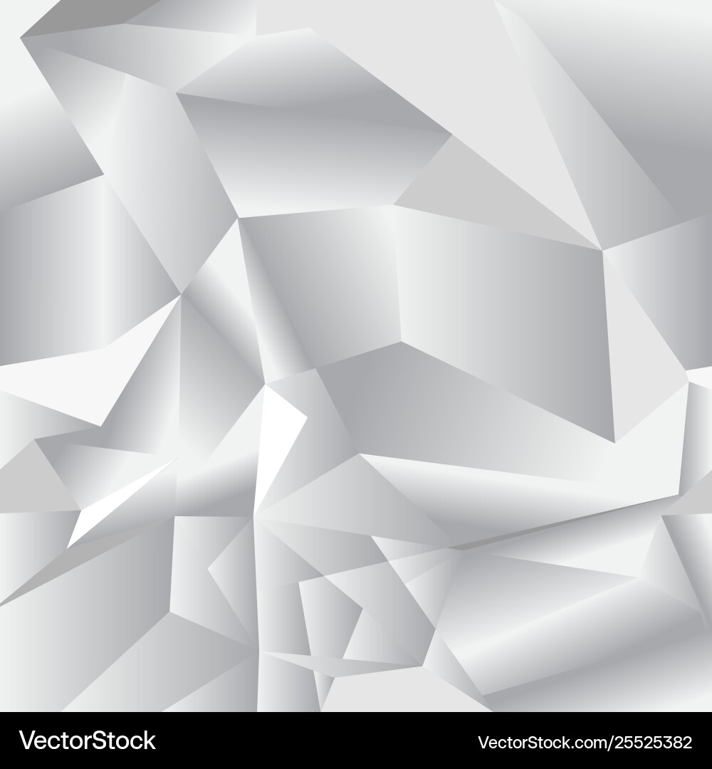 Geometric seamless pattern from triangles gray Geometric seamless pattern from triangles gray Vector Image