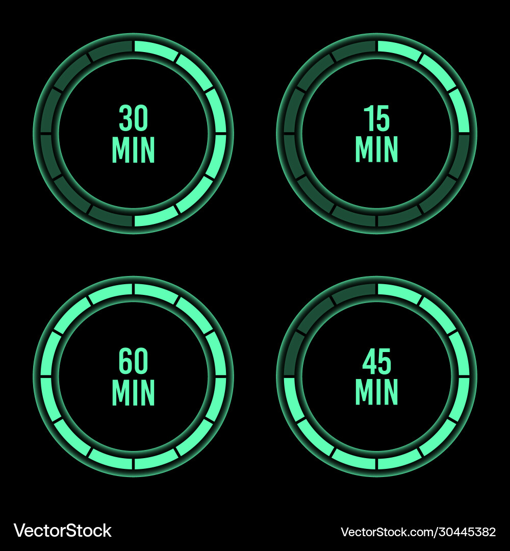 Hour timer Hour timer vector image