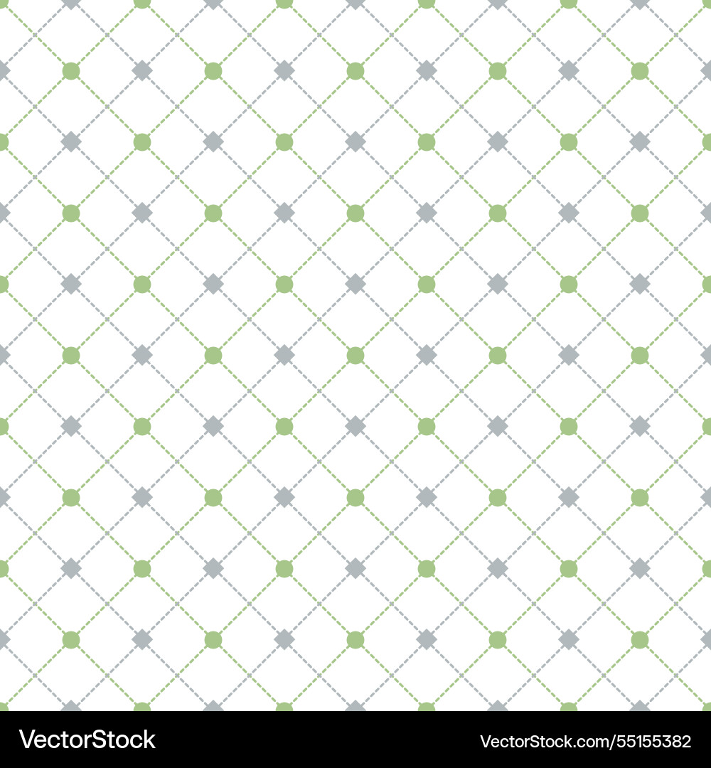Simple cross grid cell pattern background Vector Image