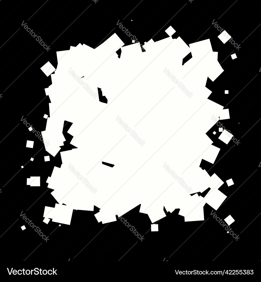 Abstrakte überlappende Quadrate Element Abstrakte überlappende Quadrate Element vektorbild