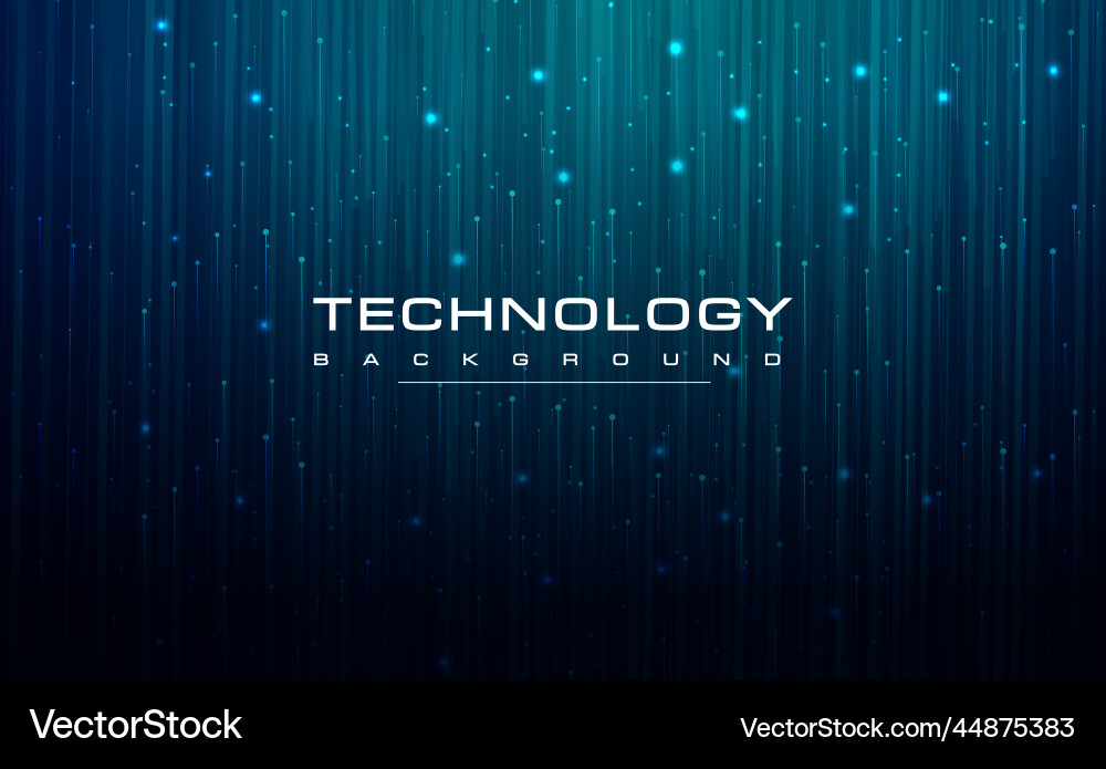 Digital Network Connection vector image
