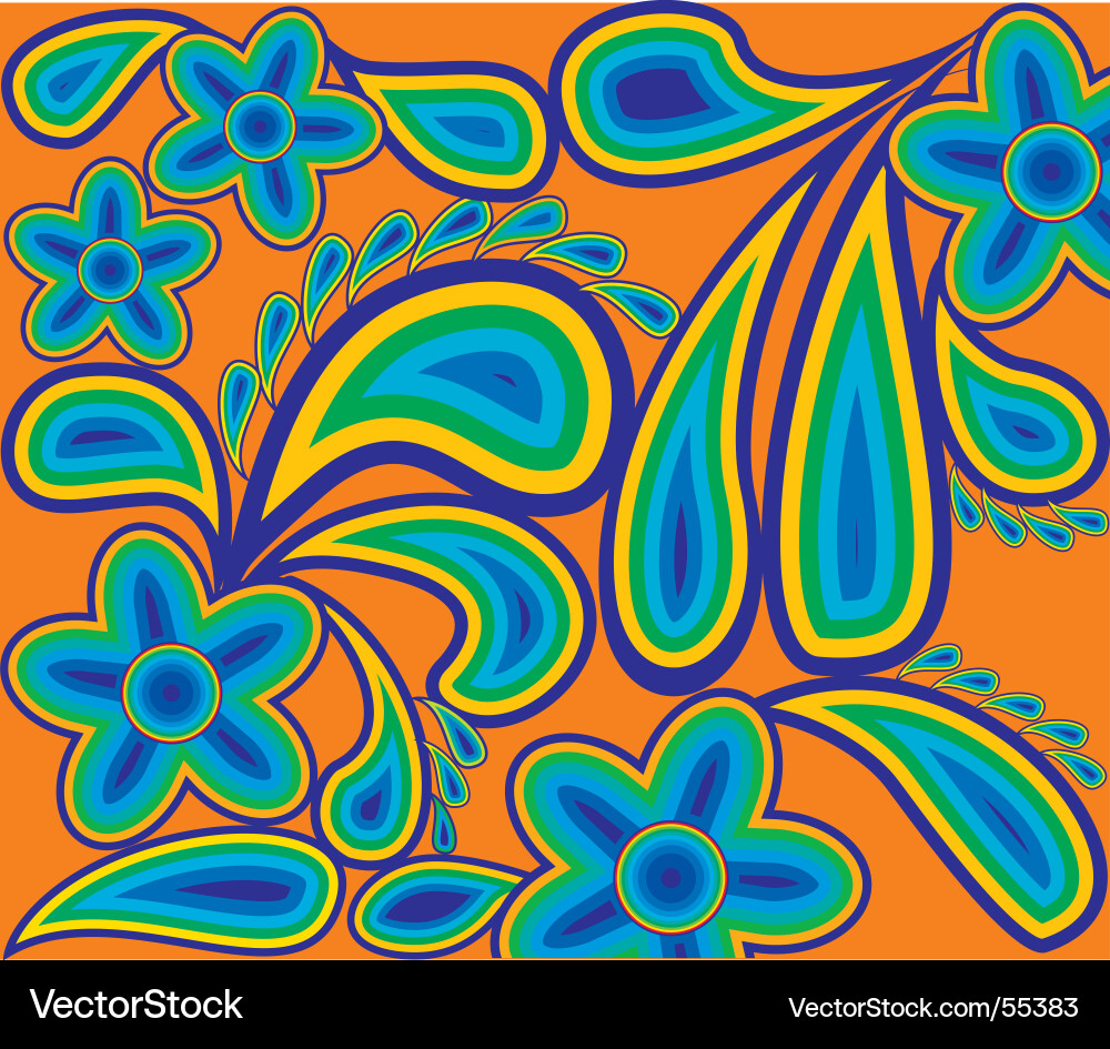 Spring pattern Vector Image