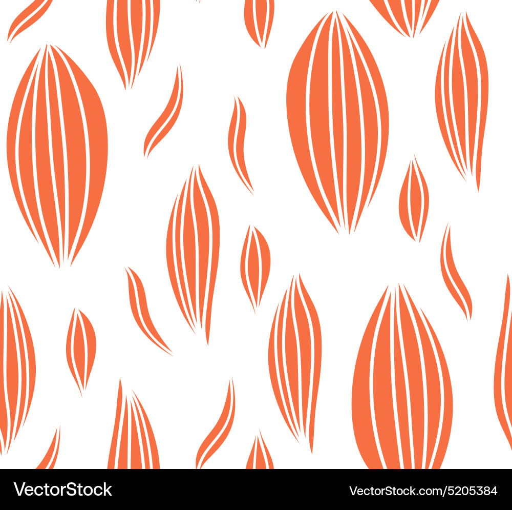 Abstract Leaf Fall Pattern vector image