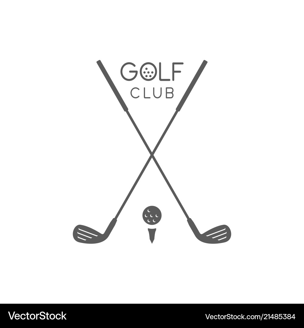 Golf Club Icon Vector Image