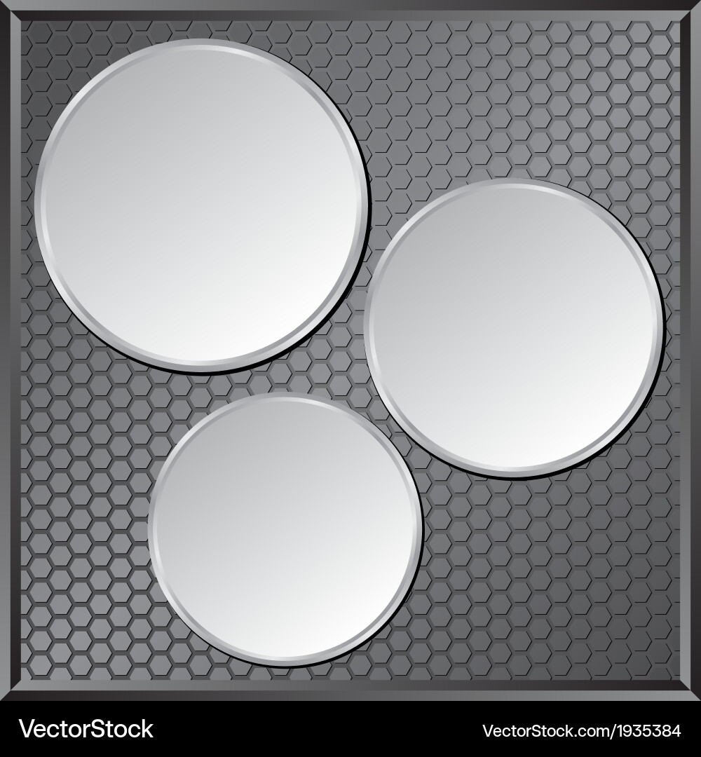 Gray panel Royalty Free Vector Image - VectorStock
