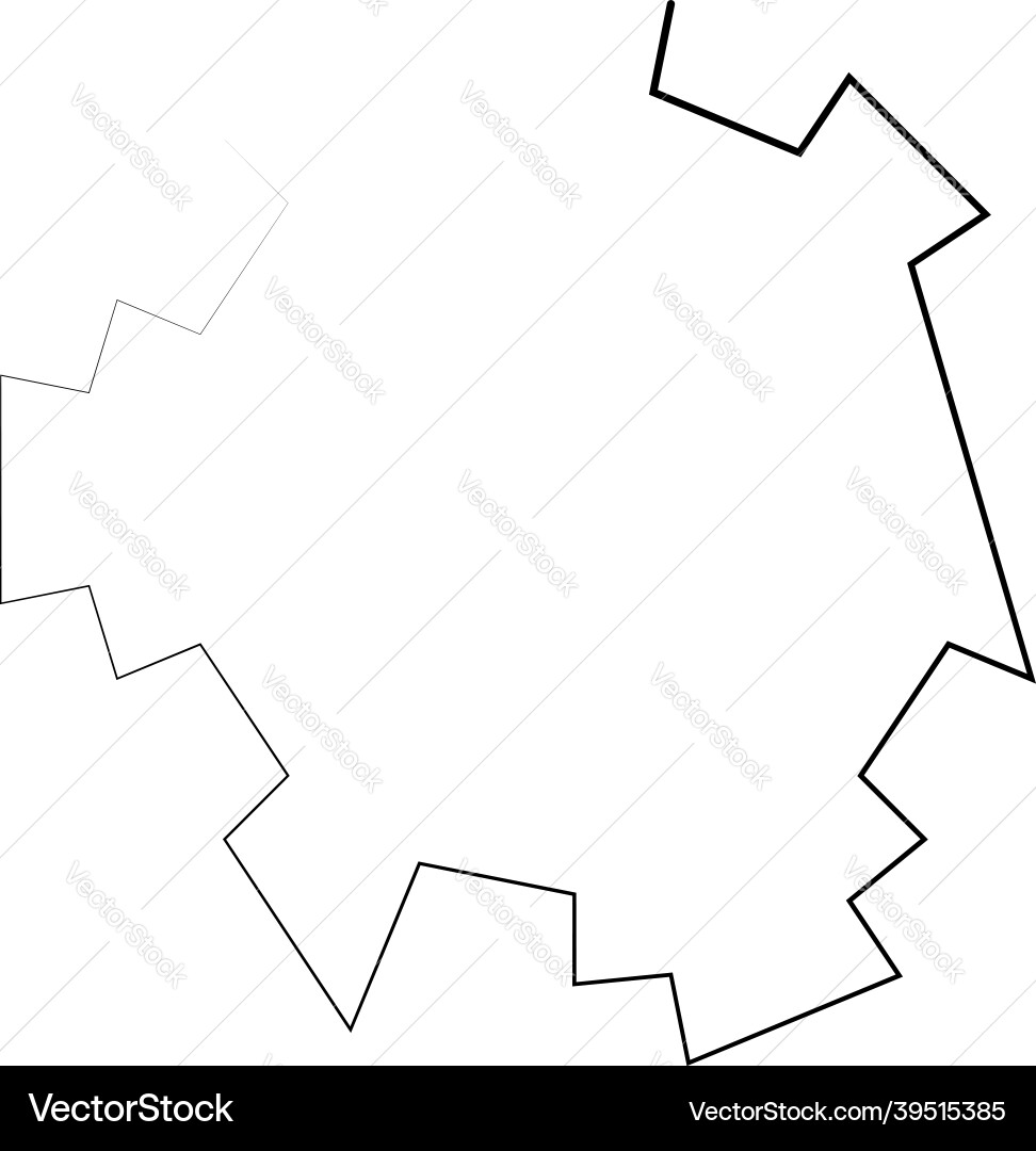 Geometric random circular element abstract Vector Image