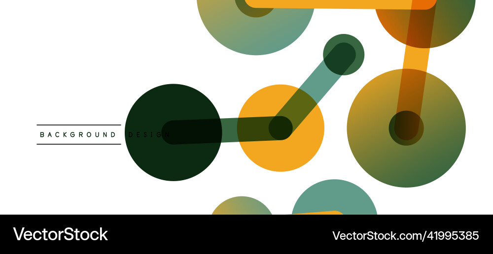 Network concept abstract background dots Vector Image
