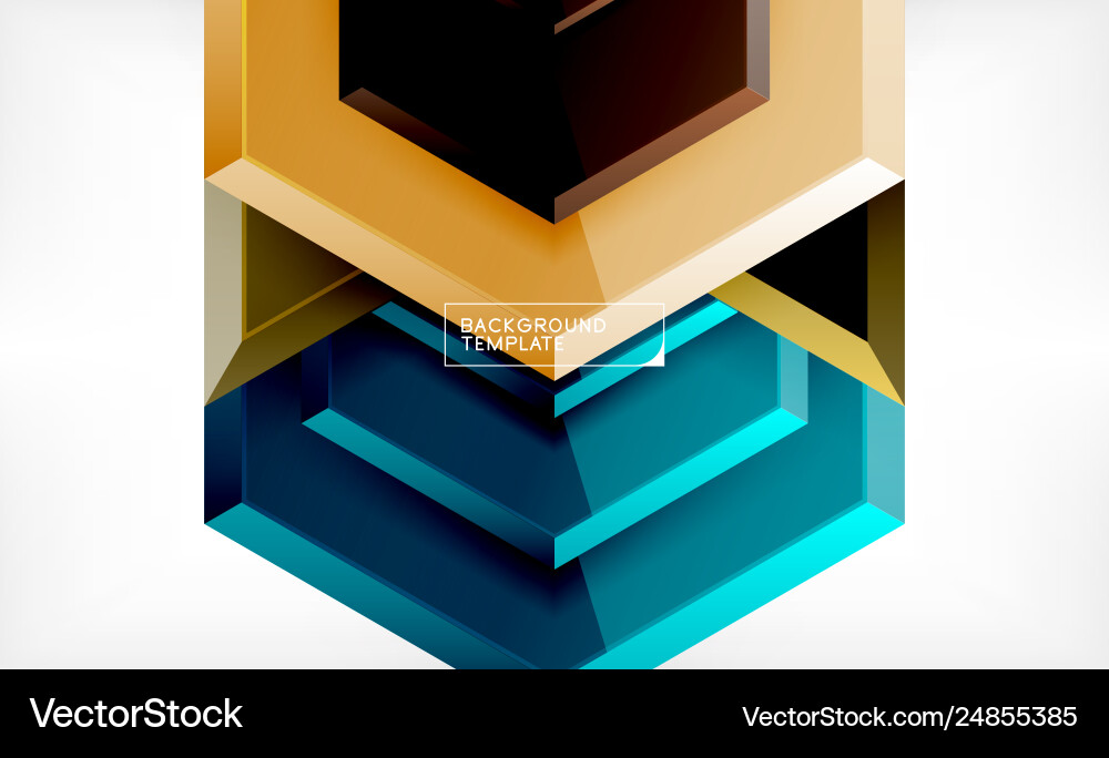 Techno arrow background template design Vector Image