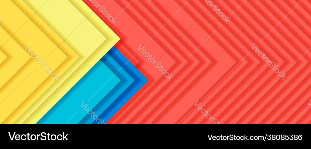 Abstract geometric pattern arranged in random vector image