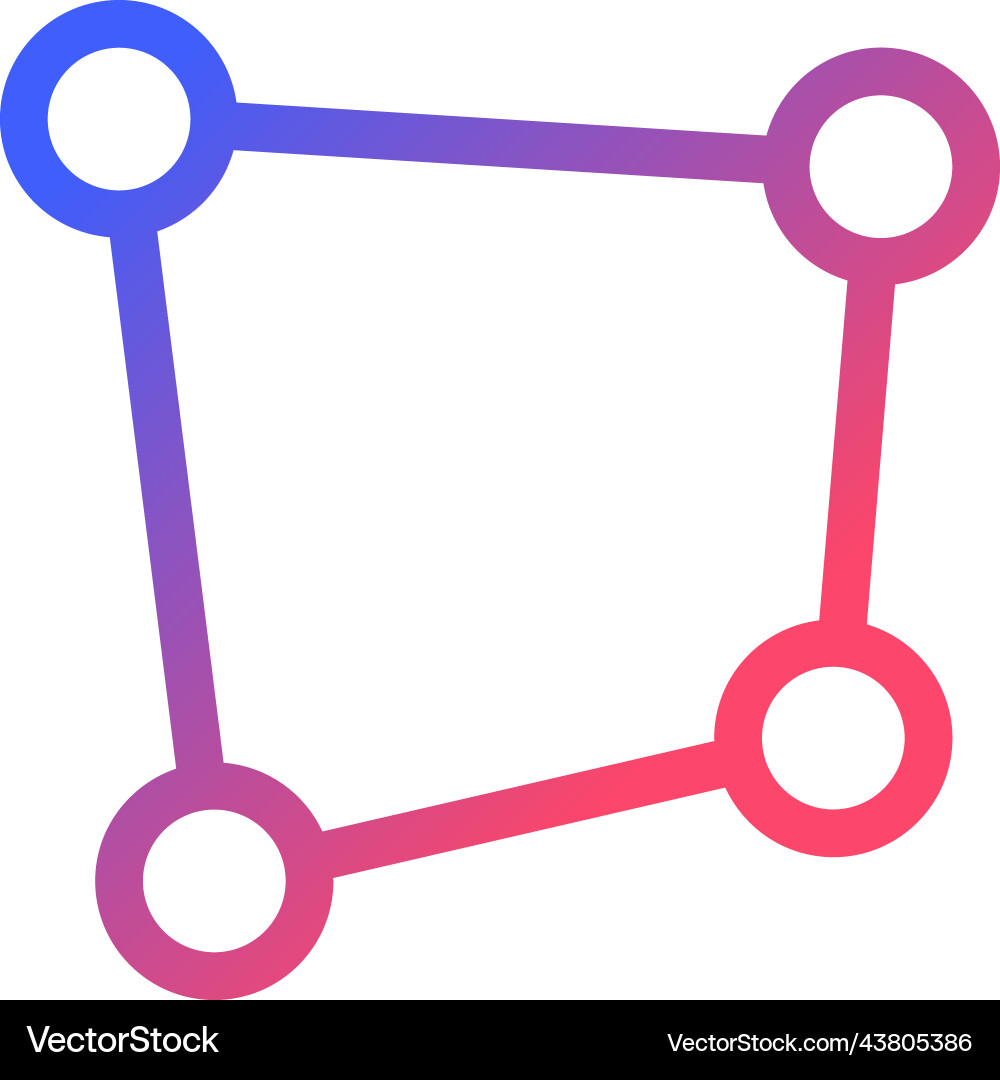 Perspective tool pixel perfect gradient linear ui Perspective tool pixel perfect gradient linear ui Vector Image