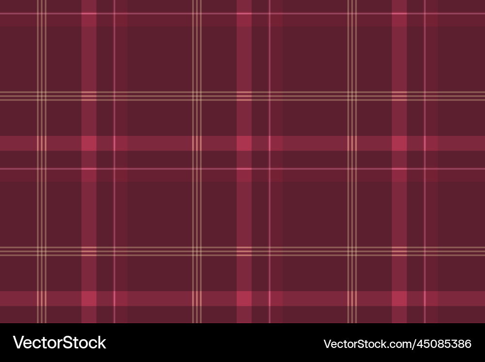 Red plaid background grid pattern design Vector Image