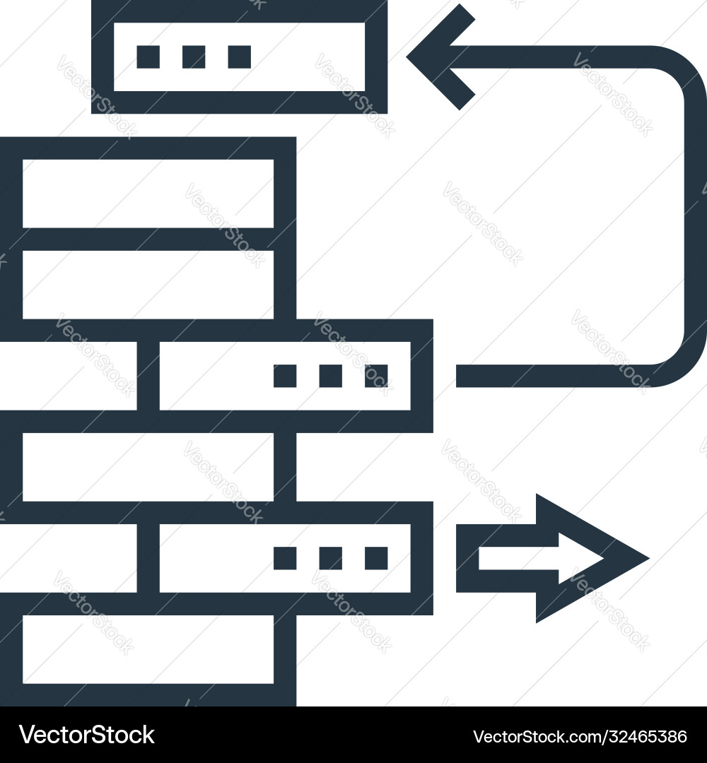 Scrum Icon - Agile Development vector image