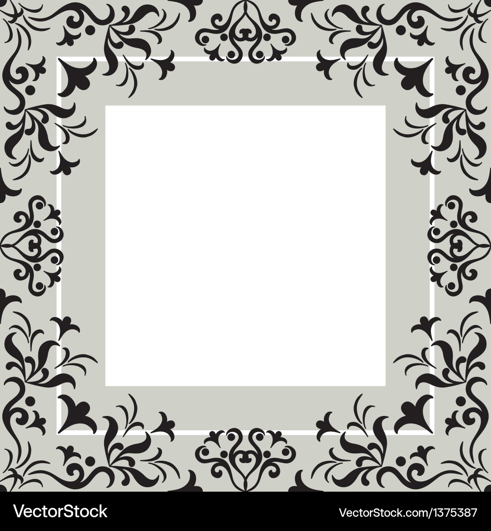 Abstract background frame Vector Image
