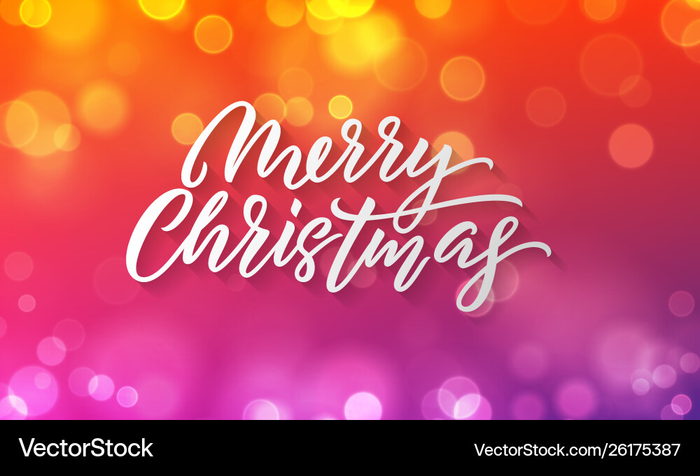 Frohe Weihnachten Schriftzug und Weihnachtsferien Frohe Weihnachten Schriftzug und Weihnachtsferien vektorbild