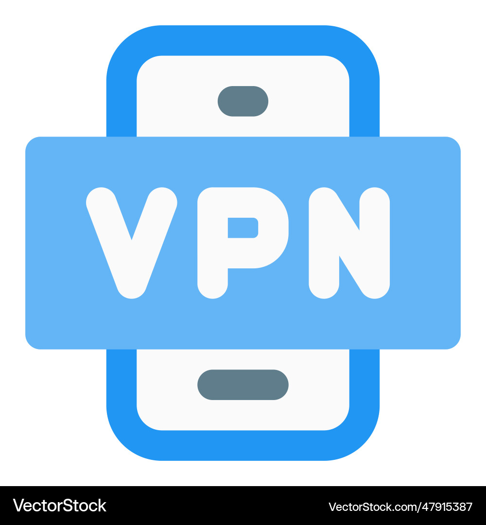 Vpn used to hide users public ip addresses vector image