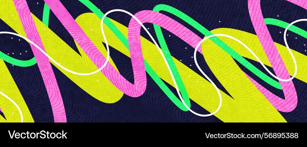 Abstract background with colorful lines Abstract background with colorful lines Vector Image