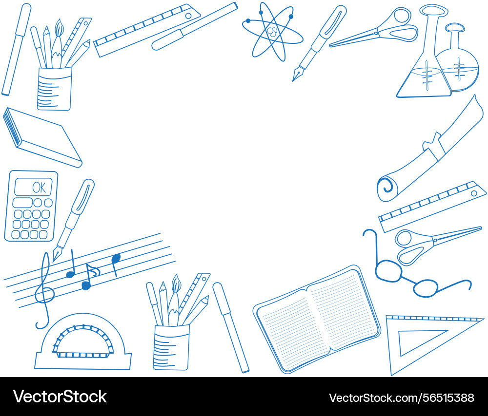 Label with centered copyspace and border Label with centered copyspace and border vector image