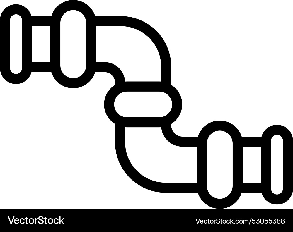 Pipe variant icon design Vector Image