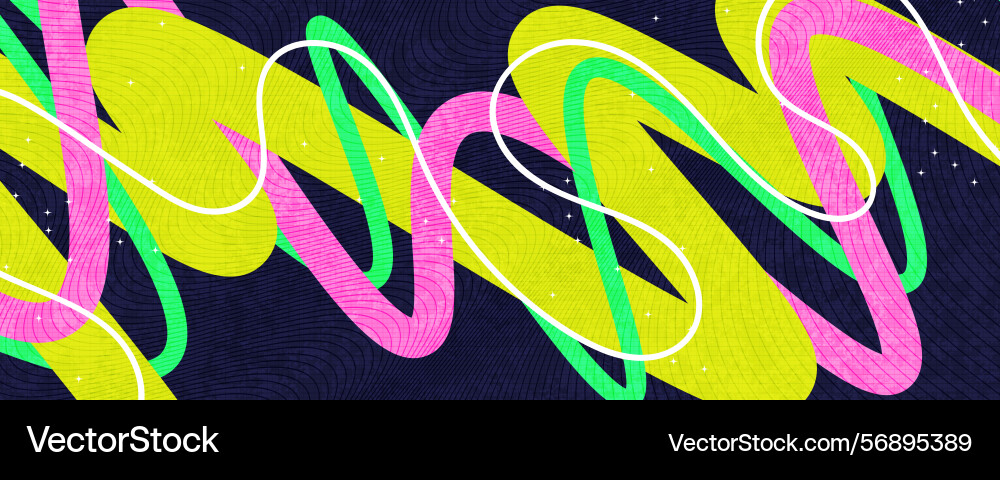 Abstract background with colorful lines Abstract background with colorful lines Vector Image