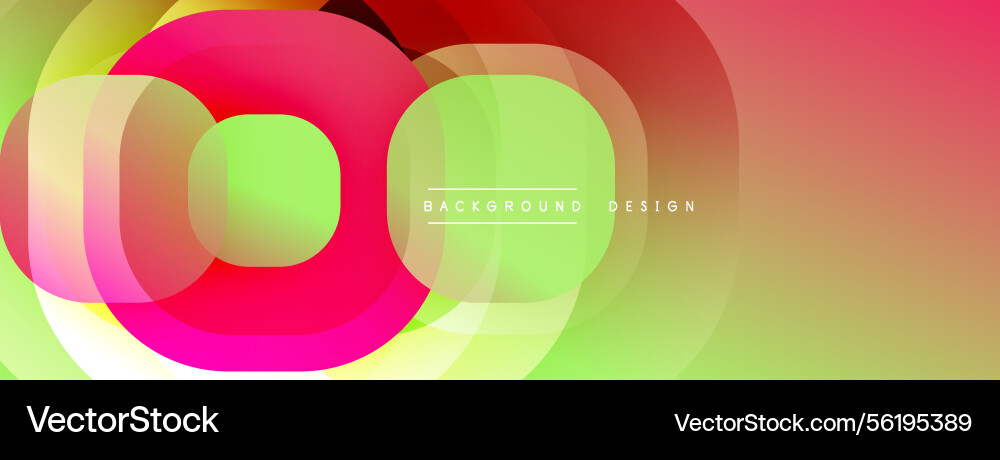 Abstract vibrant layers create dynamic Abstract vibrant layers create dynamic vector image