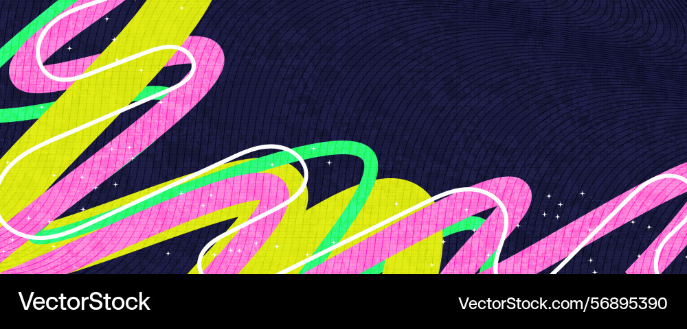 Abstract background with colorful lines Abstract background with colorful lines Vector Image