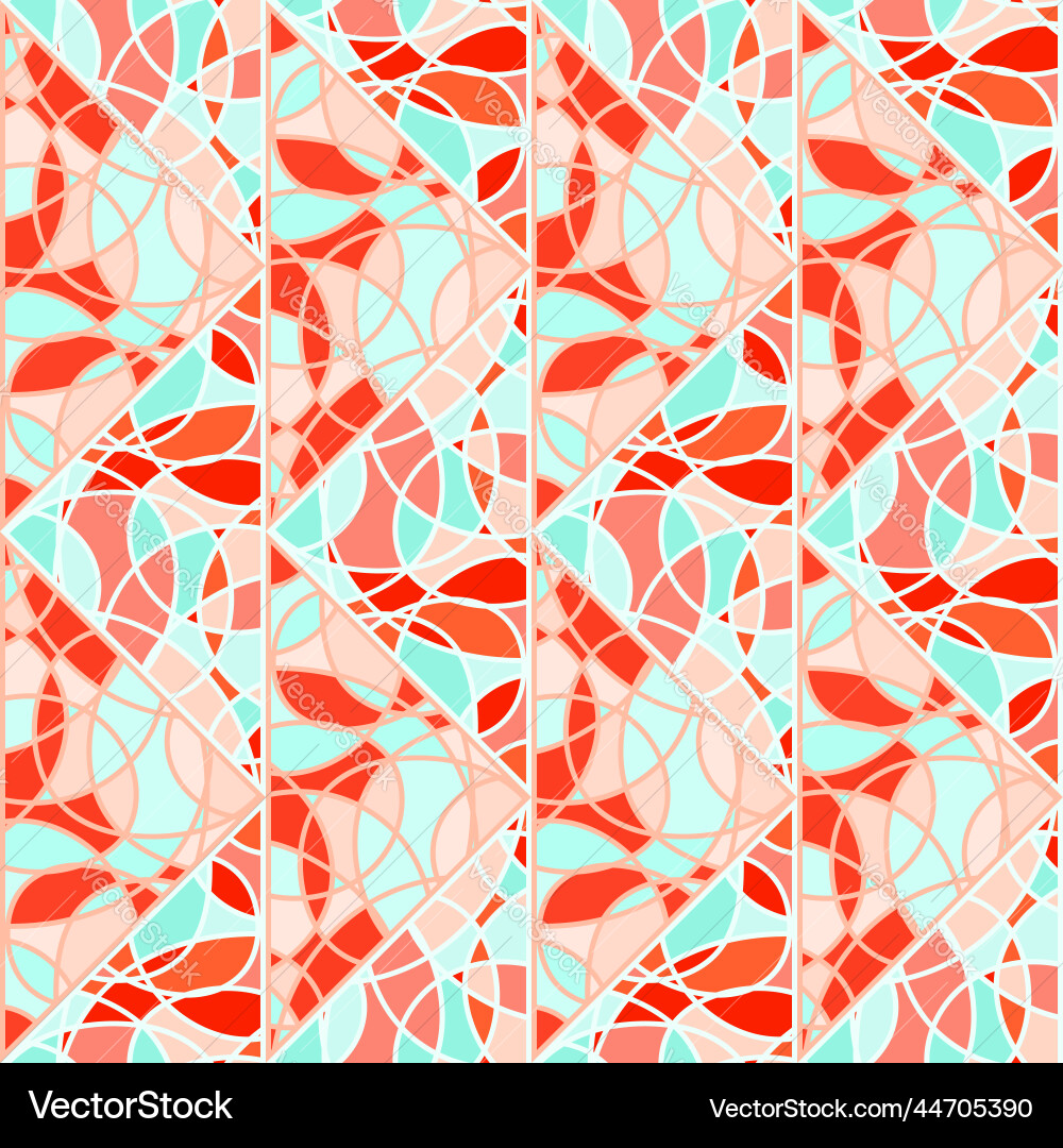 Abstract mosaic of lines seamless pattern Abstract mosaic of lines seamless pattern Vector Image
