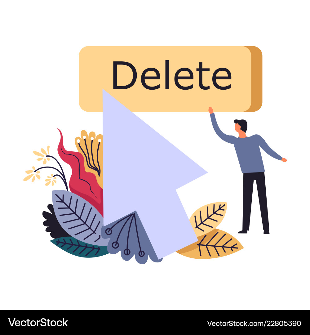 Data Replacement - Web Developer vector image