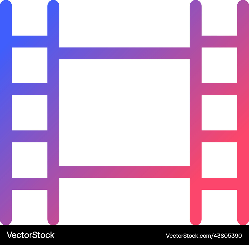 Footage pixel perfect gradient linear ui icon Footage pixel perfect gradient linear ui icon vector image