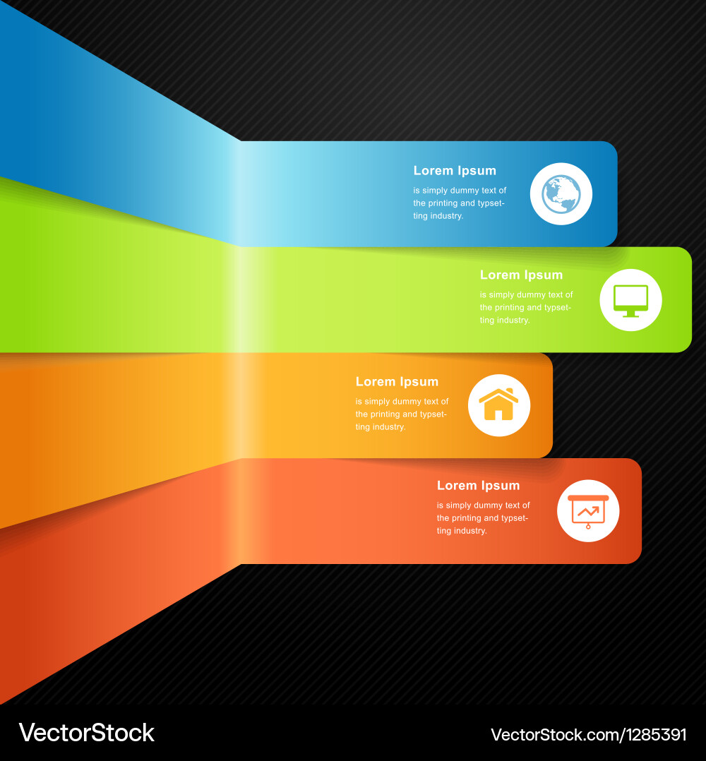 Informative Data Bar Vector Image