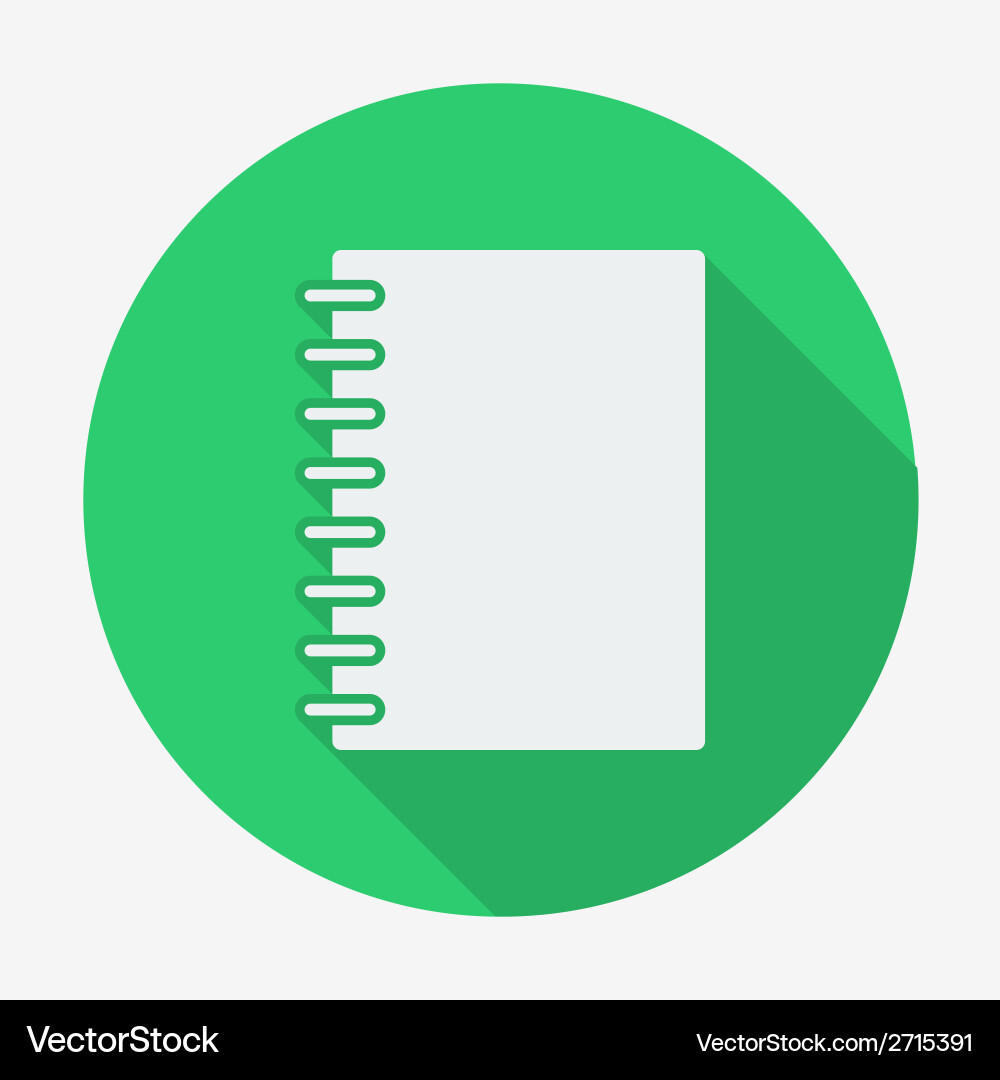 Notebook Vector Image