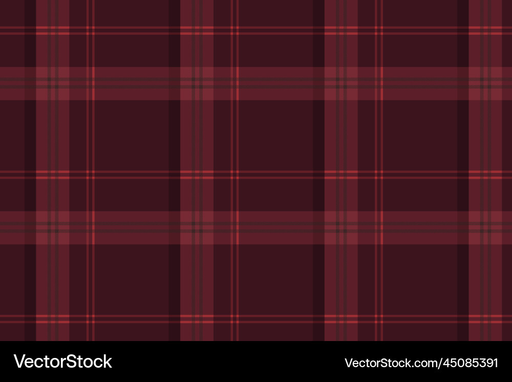 Seamless tartan background red abstract pattern Vector Image