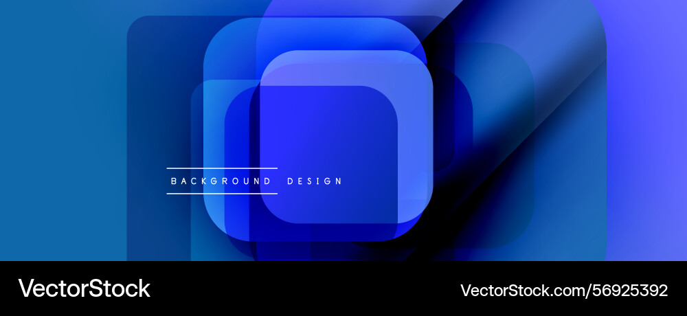 Abstract blue layers create dynamic background Abstract blue layers create dynamic background vector image