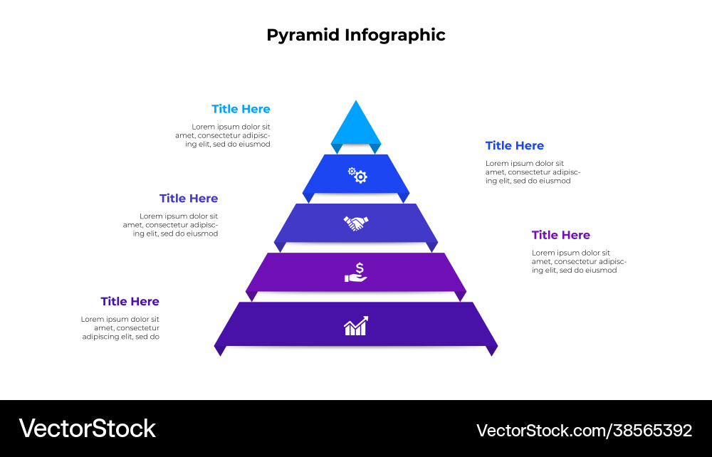 Business data visualization template Business data visualization template vector image