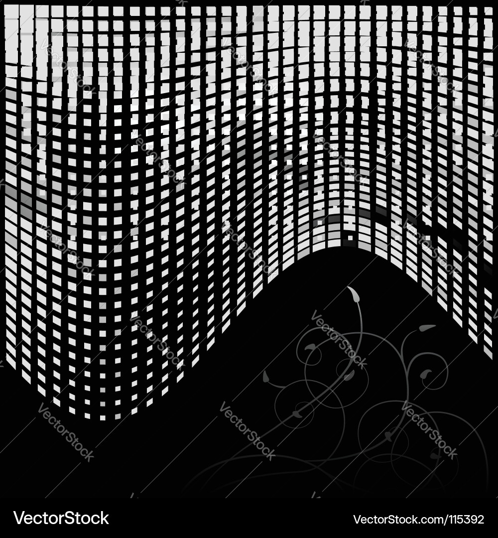 Dynamic Geometric Background vector image
