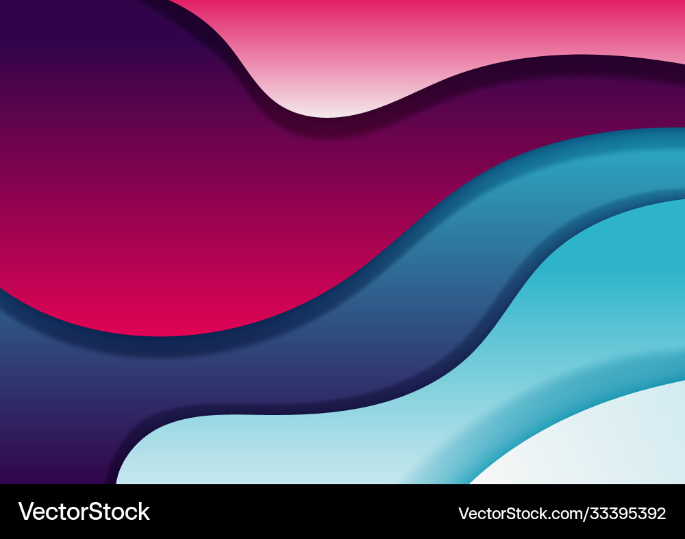 Fluid Gradient Shapes - Abstract Background Vector Image