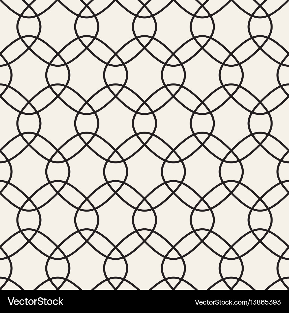 Geometric Grid Pattern Vector Image