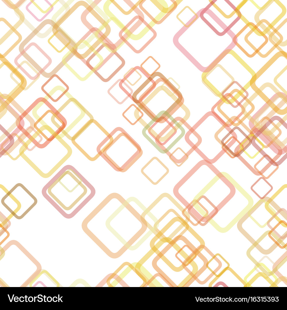 Seamless geometric square pattern background Vector Image
