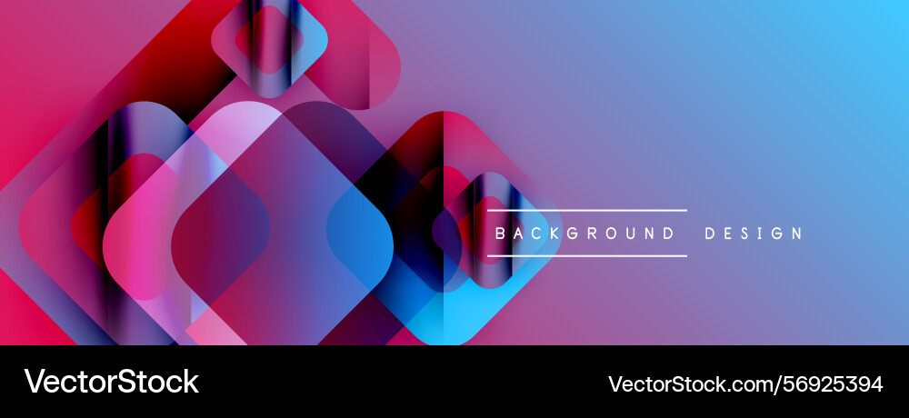 Abstract geometric shapes overlap creating Abstract geometric shapes overlap creating vector image