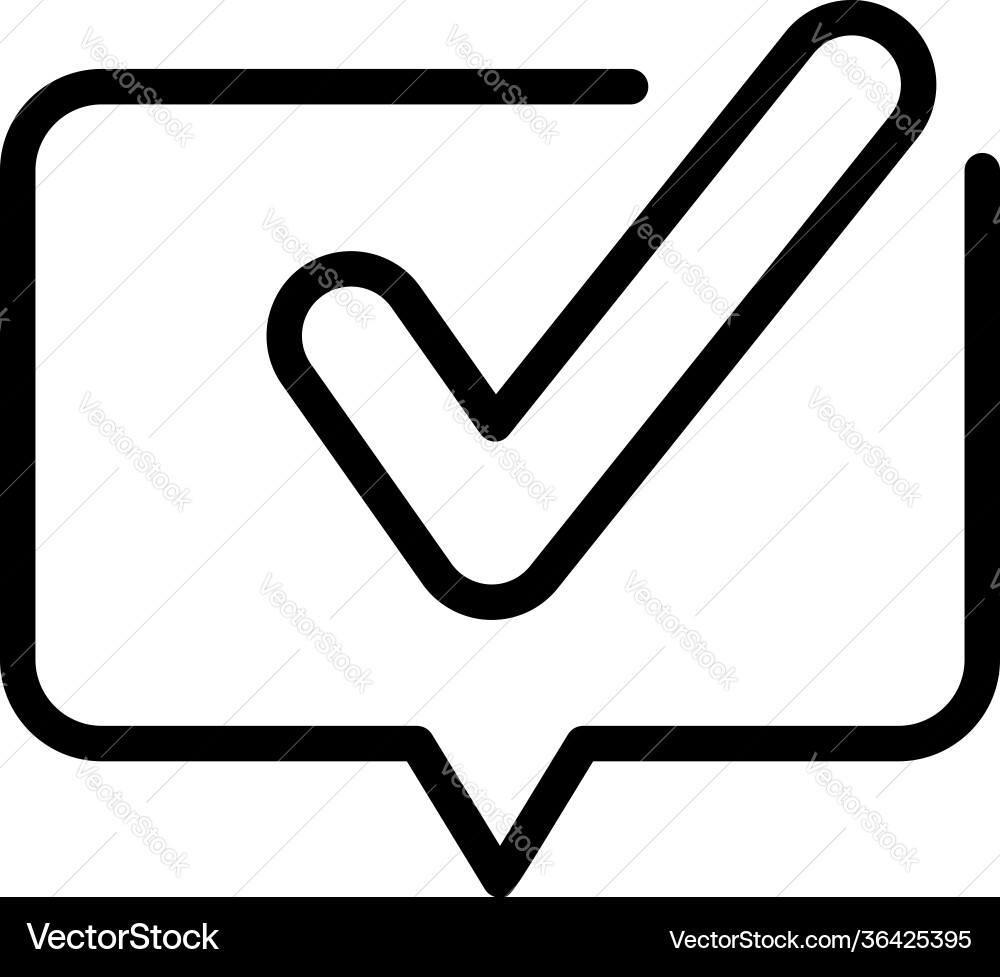 Follow mark icon outline style Follow mark icon outline style vector image