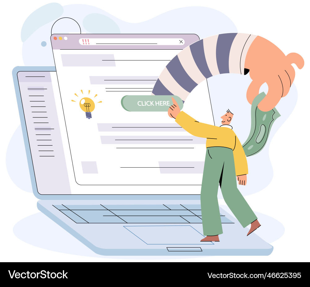 Hacker activity big set hacking computer Hacker activity big set hacking computer Vector Image