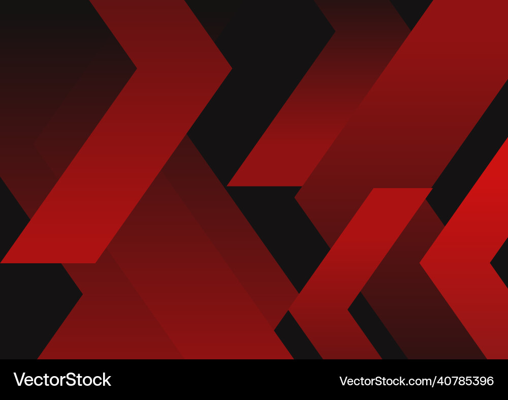 Abstract background of red and dark color Vector Image