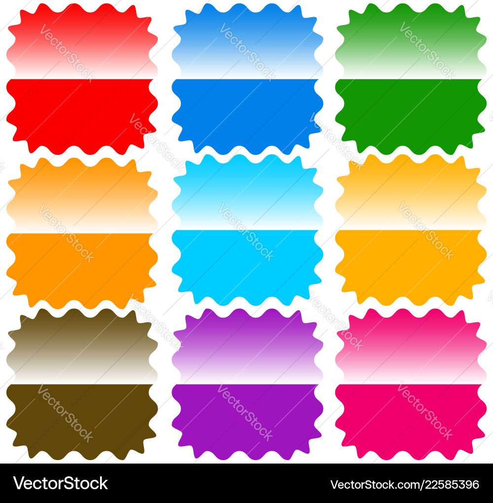 Button badge pin tag label shapes elements Button badge pin tag label shapes elements Vector Image