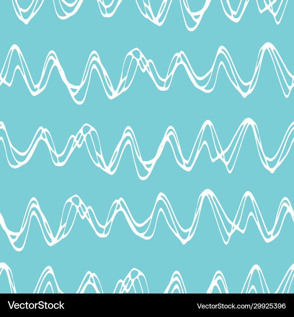 Wavy lines seamless pattern background Wavy lines seamless pattern background Vector Image