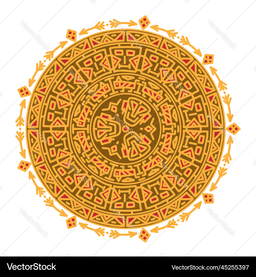 Abstract ancient pattern Vector Image