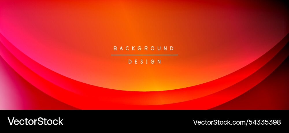 Bright rainbow style color gradient with curve Vector Image